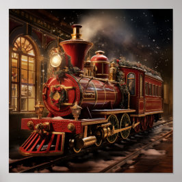 Kersttrein Poster