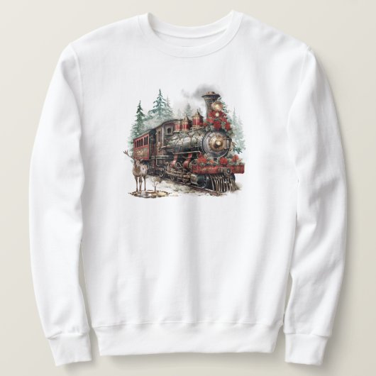 Kersttrein Sweatshirt (Design voorkant)
