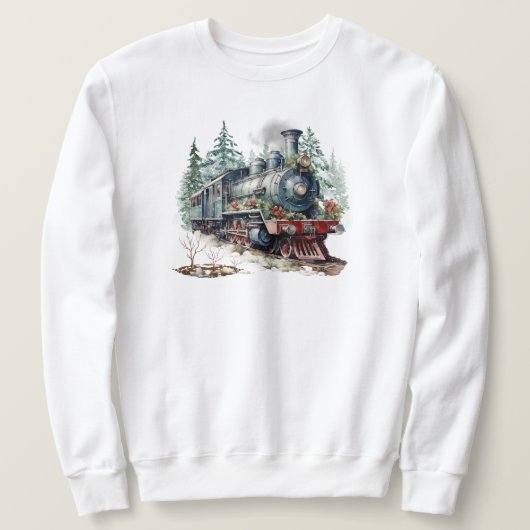 Kersttrein Sweatshirt (Design voorkant)