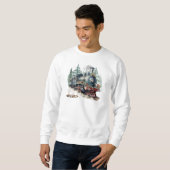 Kersttrein Sweatshirt (Voorkant volledig)