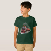 Kersttrein T-shirt (Voorkant volledig)