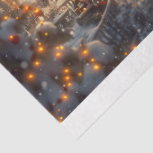 Kersttrein Tissuepapier (Detail)