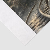 Kersttrein Tissuepapier (Detail)