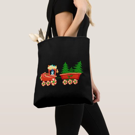 Kersttrein Tote Bag (Dichtbij)