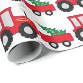 kersttrekker cadeaupapier (Rol Hoek)