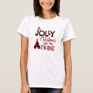 Kersttribune voor dames t-shirt