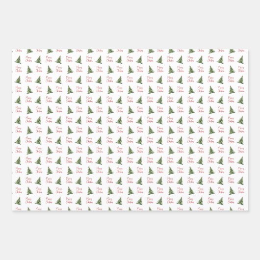 Kersttrio Inpakpapier Vel (Voorkant 2)