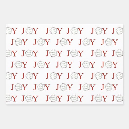 Kersttrio Inpakpapier Vel (Voorkant 3)