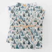 Kersttrio Inpakpapier Vel (In situ)