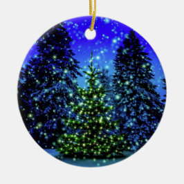 Kersttrio Keramisch Ornament