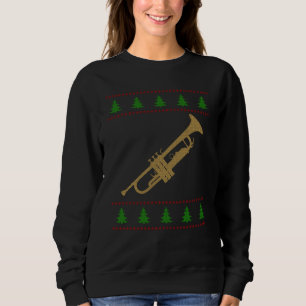 Kersttrompet Geschenk Trui