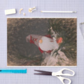 kersttrouwe Gnome Sketch Art Tissuepapier (Craft)