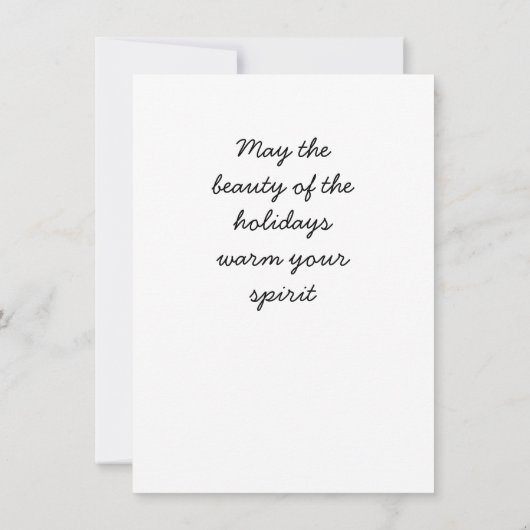 Kersttruck kerstkaart, aquarel (Achterkant)