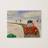 Kersttruck Legpuzzel (Horizontaal)