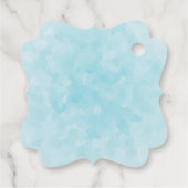 Kersttruck met pijnbomen en bosdieren bedankjes labels (Achterkant)