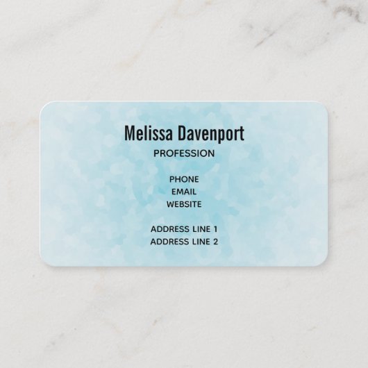 Kersttruck met pijnbomen en bosdieren visitekaartje (Achterkant)