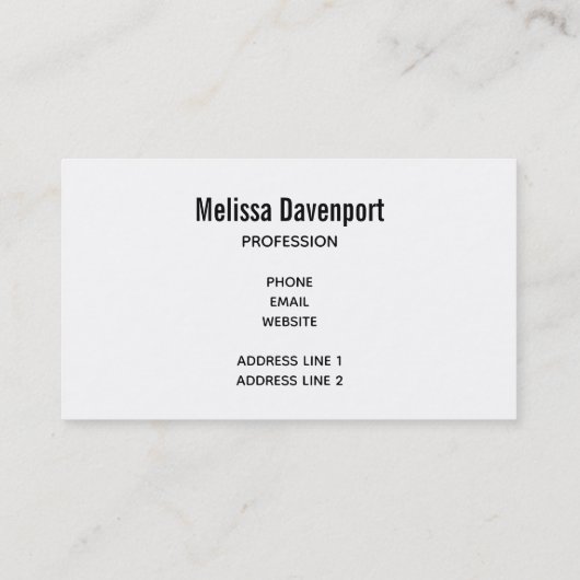 Kersttruck met pijnbomen en bosdieren visitekaartje (Achterkant)