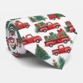 Kersttruck Stropdas (Opgerold)