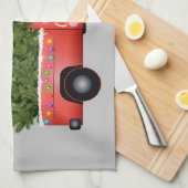 Kersttruck Theedoek (Quarter Fold)