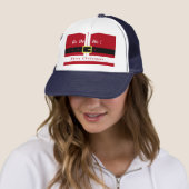 Kersttrucker Hat Gift Santa Claus Fun Trucker Pet (In situ)