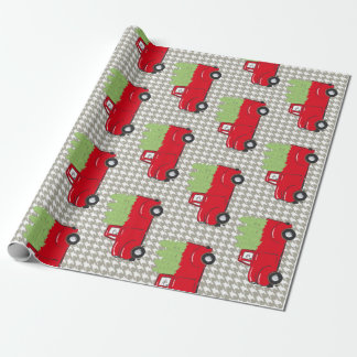 kersttruckpapier cadeaupapier