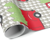 kersttruckpapier cadeaupapier (Rol Hoek)