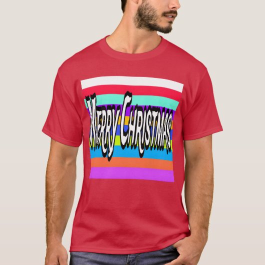 Kersttrui cadeau t-shirt (Voorkant)