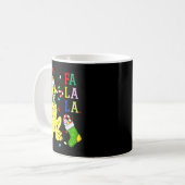 Kersttrui Cute La Fa Fa Swea Koffiemok (Voorkant links)