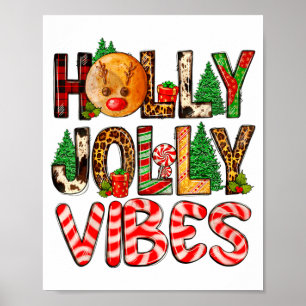 Kersttrui Een Kersttrui Reindeer Kerstbomen Licht Poster