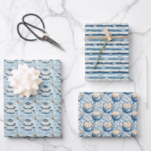 Kersttrui en Cacao Inpakpapier Vel (Voorkant)