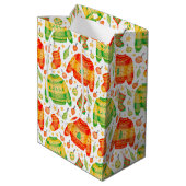 Kersttrui en -sokken cadeautas (Achterkant Gekanteld)