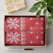 Kersttrui Hearts Sneeuwvlokken Kerstmis Tissuepapier (Geschenk)