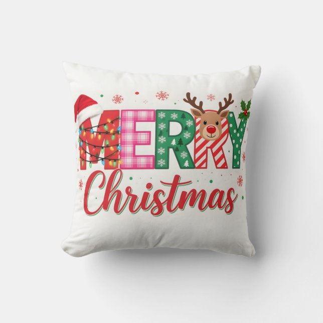 Kersttrui Kerst Kussen (Voorkant)
