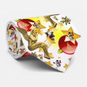 Kersttrui, Kerstengel Stropdas (Opgerold)