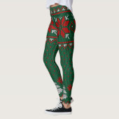 Kersttrui Leggings (Links)