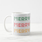 Kersttrui Merry & Bright Koffiemok (Links)