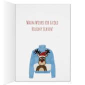 Kersttrui met warme wensen  (Binnen (Rechts))