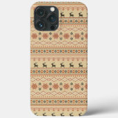 Kersttrui rendierpatroon Case-Mate iPhone case (Achterkant)