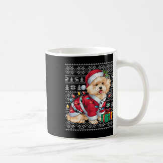 Kersttrui Stijl Lelijk Santa Bichon Frise Hond Chr Koffiemok