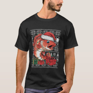 Kersttrui Stijl Lelijke Kerstman Hoed Roodbaars Ke T-shirt