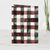 Kersttrui voor hond in het groen kaart (Achterkant)