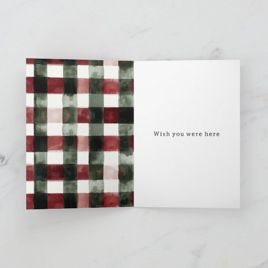 Kersttrui voor honden in het groen kaart (Binnen)