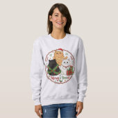 Kersttrui voor kattenliefhebbers trui (Voorkant volledig)
