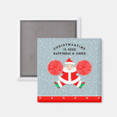 Kersttrui-vulling voor cheerleaders magneet (Voorkant / Achterkant)