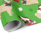kersttuggen cadeaupapier (Rol Hoek)