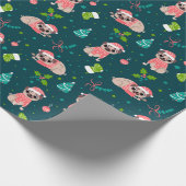 kersttuggen cadeaupapier (Hoek)