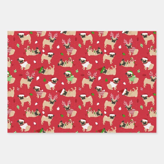 kersttuggen inpakpapier vel (Voorkant 2)