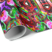 Kersttuin... Cadeaupapier (Rol Hoek)