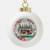 kersttuin | Keramische ornament (Voorkant)