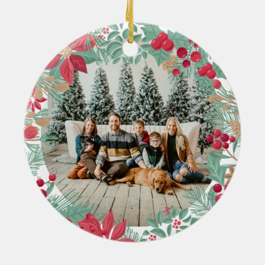 kersttuin | Keramische ornament (Achterkant)